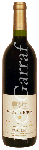 Merlot Cavernet - Vega de Ribes vega de ribes merlot cavernet 2006